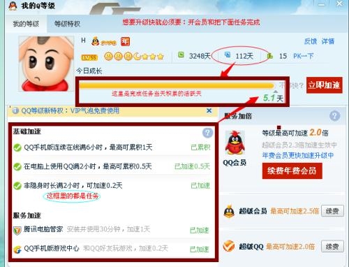 QQ升到10级要多久？qq挂多久升级