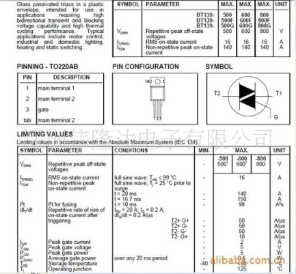 bt139-800可控硅参数？bt800 充电需要多久