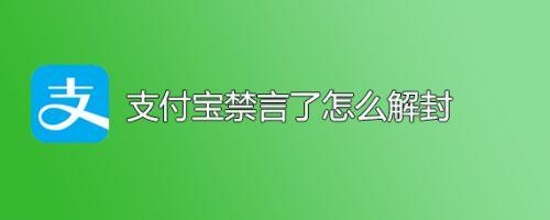 我的支付宝禁言了，请问什么时候能恢复？支付宝禁言多久恢复