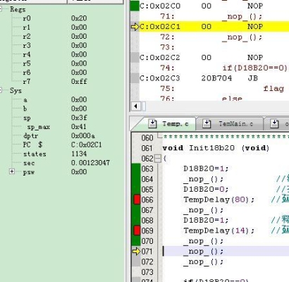 请问单片机c语言编程里的nop()含义是什么？nop() 执行要多久