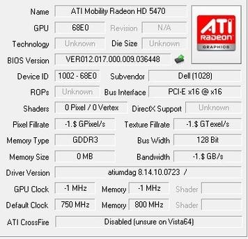 ATI Mobility Radeon HD 5470属于什么端位显卡？（鸿基4745显卡）