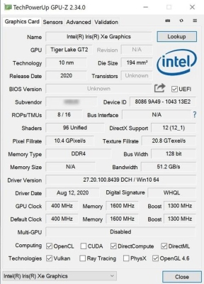 irisxe显卡相当于什么级别的显卡？（lrisxe显卡笔记本）