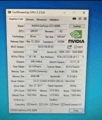 NVIDIA GeForce GTX 850M这个显卡怎么样？（gtx850啥显卡）