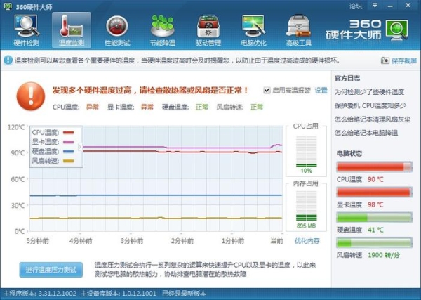 电脑980ti显卡玩游戏70度硬盘57度，算高么？（联想显卡57度正常吗）