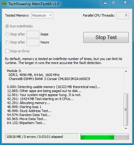 内存检测工具memtest怎么看？（memtest检测多久）