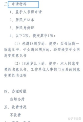 改名字需要什么流程和步骤？（怎么改名字）