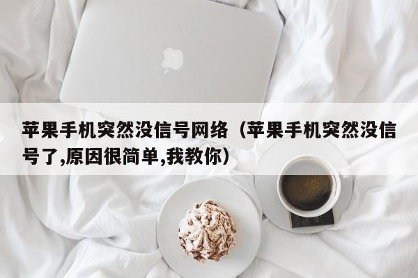 苹果手机突然没信号网络（苹果手机突然没信号了,原因很简单,我教你）