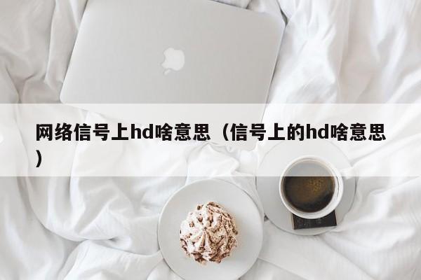 网络信号上hd啥意思（信号上的hd啥意思）