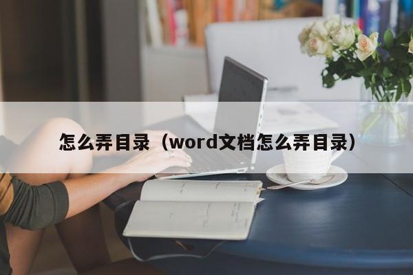 怎么弄目录（word文档怎么弄目录）