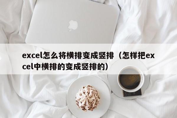 excel怎么将横排变成竖排（怎样把excel中横排的变成竖排的）