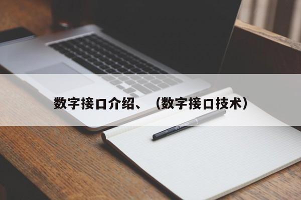 数字接口介绍、（数字接口技术）